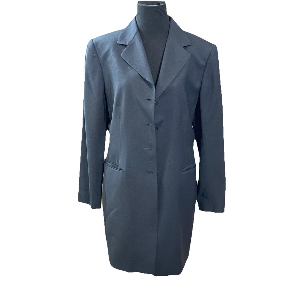 Faconnable Tailleur By Albert Goldberg Women's Suit Jacket 8 / 44 100% Wool EUC